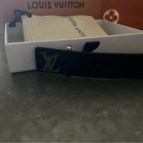 Louis Vuitton Black and Silver Bracelet - Picture 2 of 3